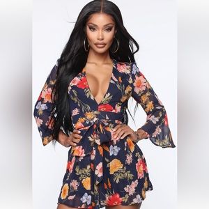 FashioNova Follow my directions romper